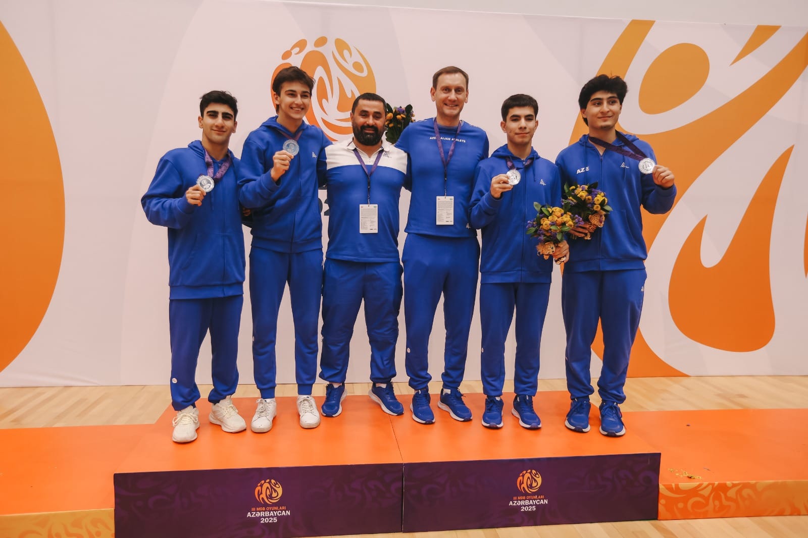 III MDB Oyunları: Batut gimnastikası üzrə komandamız gümüş medal qazandı